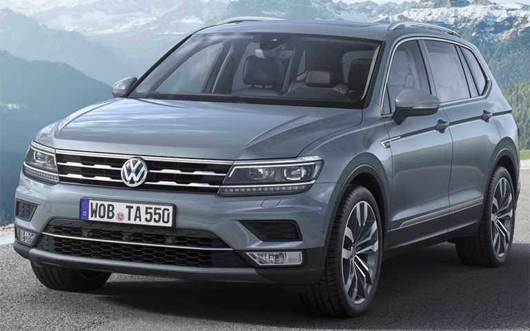 В Россию приедет семиместный Volkswagen Tiguan